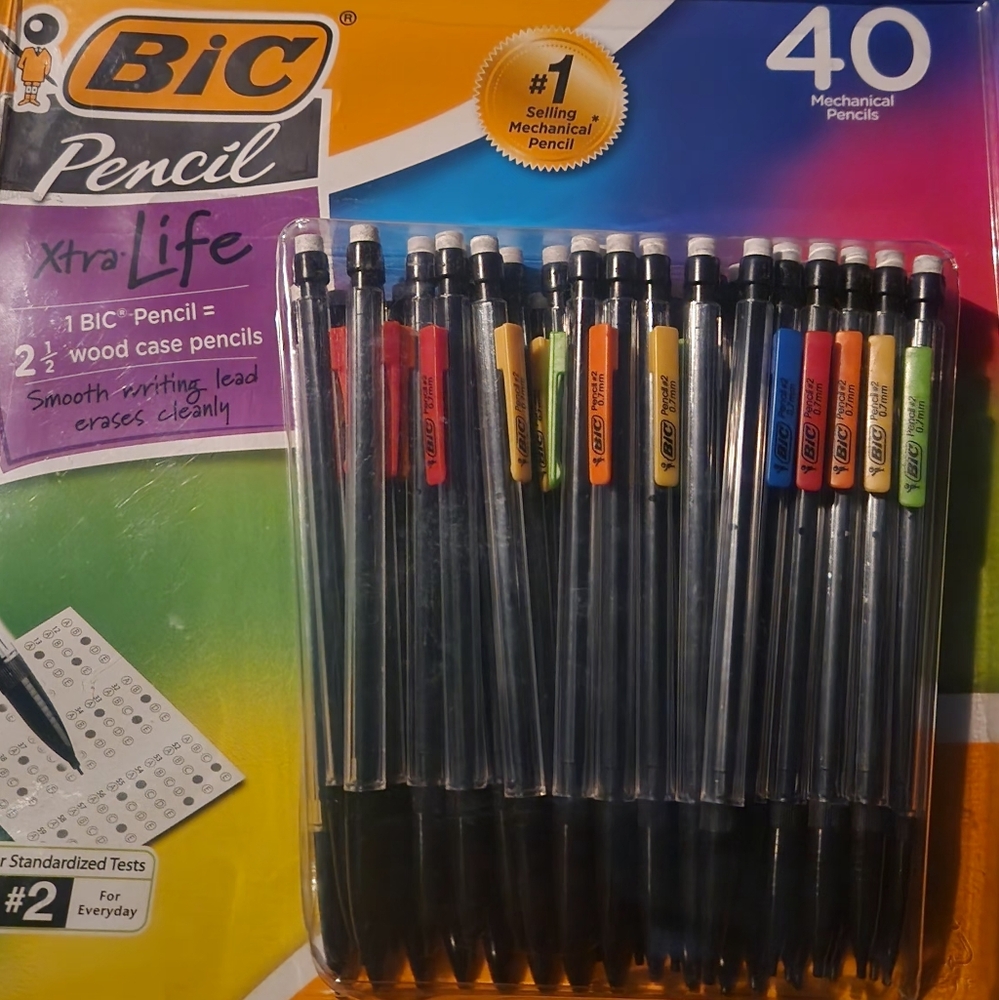 BIC Xtra-Life Mechanical Pencils 40 Pack